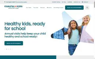 Coastal Kids - Huntington Beach website