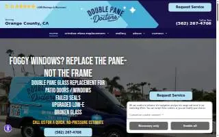 Double Pane Doctors website