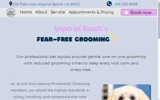 Doggie Gone Grooming website