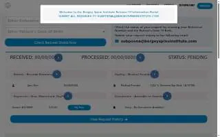 Bergey Spine Institute website