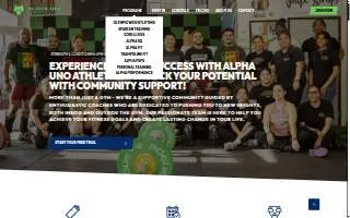 Alpha Uno Athletics website