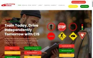 CIS Driving School website