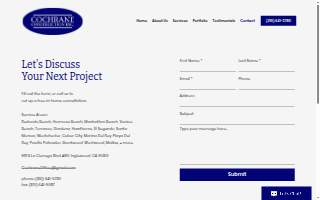 Cochrane Construction, Inc.