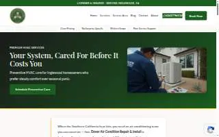 Dover Air Condition Repair & Install website