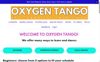 Oxygen Tango