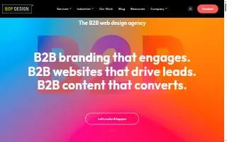 Bop Design website