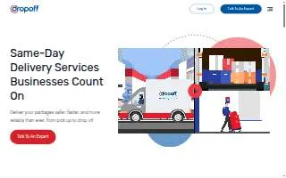 Dropoff of Irvine website