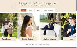 Elyse Leedom Photography website