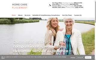 Home Care Placement of Irvine website