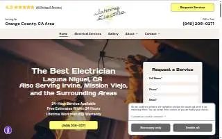 Johnny Electric website
