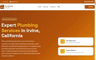 Pro Plumber Irvine CA