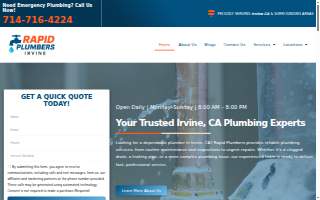 Rapid Plumbers Irvine