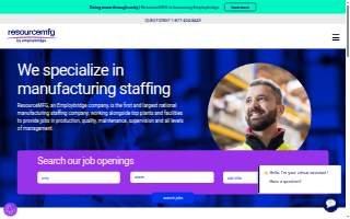 ResourceMFG / Select Staffing website