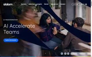 Slalom Consulting of Irvine website