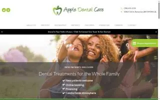 Apple Dental Care of Jurupa Valley website