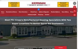 Kerman Mobile Homes, Inc. (Kerman Sales Center) website
