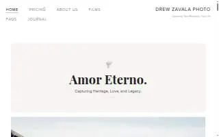 Drew Zavala Booths of King City website