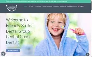 Friendly Smiles Dental website