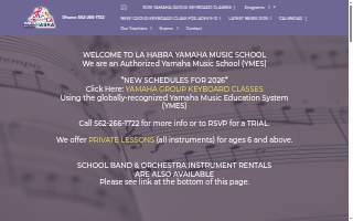 La Habra Yamaha Music School