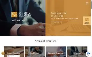Garmo & Garmo, LLP website