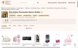 Hiva Katoa Polynesian Dance Studio website