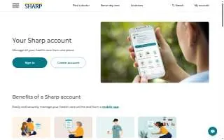 Sharp Grossmont Hospital Burr Heart and Vascular Center website