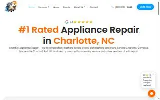 SmartFix Appliances of La Mesa website