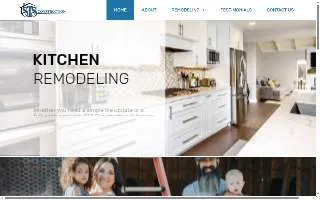 STS Construction website