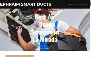 Ephraim Smart Ducts website