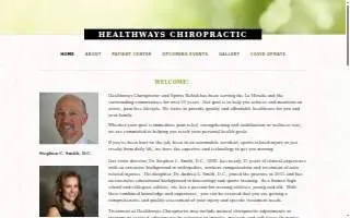 Healthways Chiropractic website