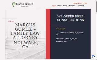 Marcus Gomez Law Offices - Family Law, Divorce & Child Custody Attorney Norwalk of La Mirada