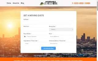 Affordable Los Angeles Movers of La Palma website