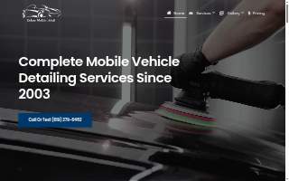 Deluxe Mobile Detail website