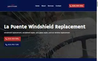 Alex Auto Glass of La Puente website