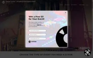 Famous DJ Agency of La Puente website