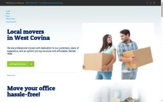 West Covina Movers of La Puente website