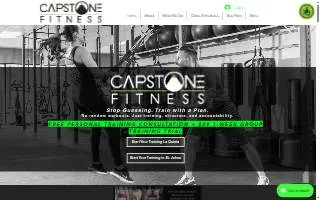 Capstone Fitness website
