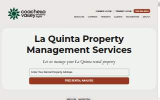 Coachella Valley Property Management of La Quinta
