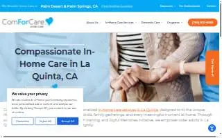 Home Care of La Quinta website