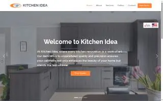 Kitchen Idea Custom Cabinetry website