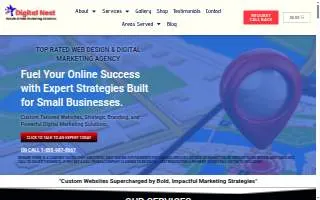 Digital Nest website
