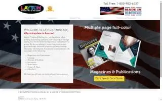 Layton Printing & Layton Notepads website