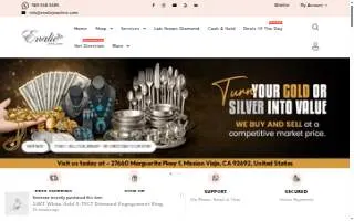 Enalie Jewelers website