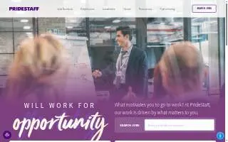 PrideStaff of Ladera Ranch website