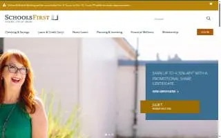 SchoolsFirst Federal Credit Union - Los Angeles - Ladera Heights website