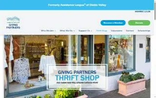 Assistance League Thrift Shop of Lafayette website