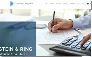 Goldstein & Ring, CPAs website