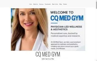 CQ Med Gym of Laguna Beach website