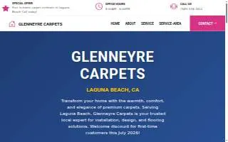 Glenneyre Carpets website
