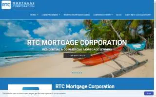 RTC Mortgage Corporation website